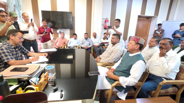 नाहन  : गिरिनगर–पॉलिटेक्निक सड़क निर्माण में करोड़ों की बर्बादी बर्दाश्त नहीं करेगी भाजपा : डॉ. राजीव बिंदल