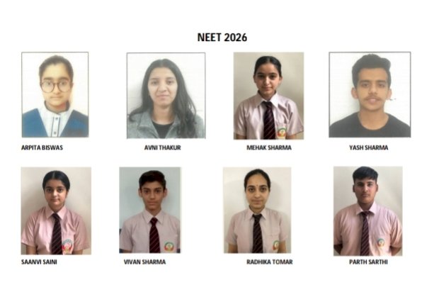 नाहन: करियर अकादमी के मेधावी छात्रों ने नीट परीक्षा -2026 में परचम लहराया, 8 छात्रों ने मारी बाजी..